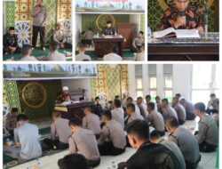 Dalam Rangka Tahun Baru Islam 1 Muharram 1444 H, Polres Kuansing melaksanakan Kegiatan Ceramah Agama