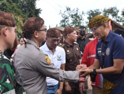 Kapolres Bondowoso AKBP Wimboko SIK Hadiri Kunjungan Menparekraf di Desa Wisata Tirta Agung