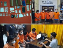 Dalam Sehari, Satresnarkoba Polres Probolinggo Tangkap 5 Pengedar Narkoba dan 72,95 Gram Sabu Disita