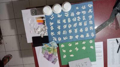 Polresta Banyuwangi, Amankan Pengedar Pil Trex, Sita 2.534 Butir Pil Trex