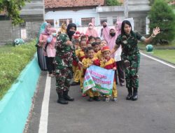 TK Khadijah 4 Berkunjung Ke Kodim 0825/Banyuwangi