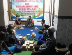 Babinsa Curahdami Bahas ODF, Bentuk Lakukan perubahan Perilaku Hidup Bersih Dan Sehat