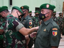 33 Prajurit Kodim 0822 Bondowoso Naik Pangkat, Ini Pesan Letkol Arm Suhendra Chipta
