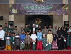 Wujud Kecintaan Kepada Rasulullah, Divif 2 Kostrad Peringati Maulid Nabi Muhammad SAW