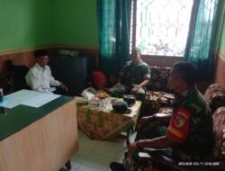 Danramil Dan Babinsa 0822/12 Laksanakan Komsos Dengan Kepala KUA