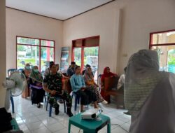 Babinsa Koramil 0822/01 Bondowoso Hadiri Sosialisasi Advokasi Gerakan Masyarakat Hidup Sehat