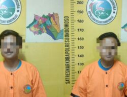Sat Resnarkoba Polres Bondowoso, Berhasil Mengamankan 2 Pemuda Lagi Asyik Nyabu