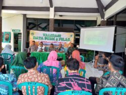 Babinsa 0822/01 Bondowoso Bersama Lurah Nangkaan Hadiri Rapat Validasi STBM 5 Pilar