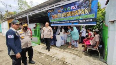 Dibanyuwangi, Tim Bidokkes Polda Jatim Buka Posko Kesehatan 24 Jam