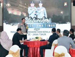 Jalin Komunikasi, Kapolda Jatim Silaturahmi dengan Pimred dan Kabiro Media