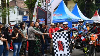 Pesan Dandim Bondowoso Dalam Event Ijen Trail 2022