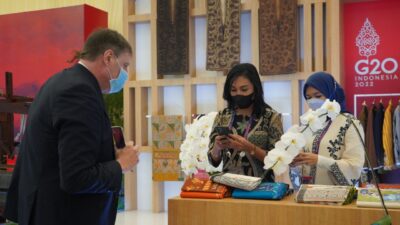 Kenalkan Produk Unggulan Indonesia, LPEI Hadirkan 10 UMKM Mitra Binaan di Pertemuan G-20