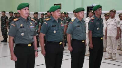 Dandim 0822 Bondowoso, Pimpin Pelepasan Perwira