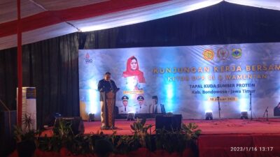 Wakil Menteri Pertanian RI Kunjungi Ponpes Al Islah Bondowoso, Kapolres Lakukan Pengamanan