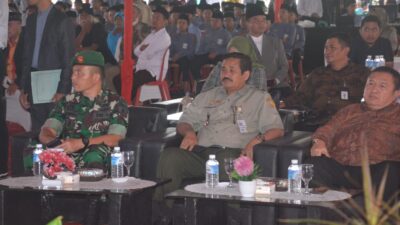 Dandim 0822 Dan Forkopimda Bondowoso Sambut Wakil Menteri Pertanian RI