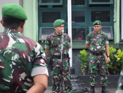 Kodim 0822 Bondowoso Gelar Upacara Anggota Purna Tugas Satgas Apter