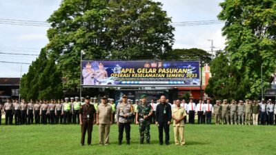 Dandim 0822 Bondowoso Hadiri Apel Gelar Pasukan Operasi Keselamatan Semeru 2023