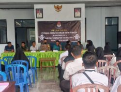 Babinsa Hadiri Pelantikan Petugas Pemutahkiran Data Pemilu