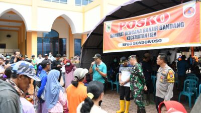 Dandim 0822 Bersama Forkopimda Bondowoso Salurkan Bansos 100 Paket