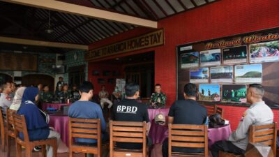 Pasca Banjir Bandang, Dandim 0822 Bondowoso Pimpin Evaluasi