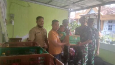 Peduli Anak Stunting, Kodim 0822 Bondowoso Salurkan Bantuan Kasad