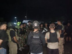 Satgas Pamtas Mobile Yonif Raider 514/SY Laksanakan Patroli Gabungan TNI-POLRI