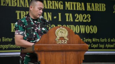 Kodim 0822 Bondowoso Gelar Pembinaan Jaring Mitra Karib