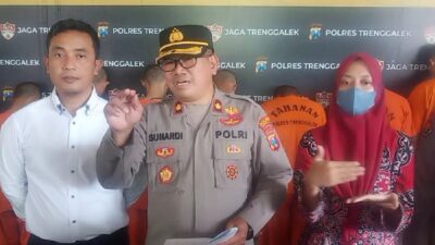 Polisi Tetapkan 12 Tersangka Pelemparan Rombongan Ziarah di Trenggalek