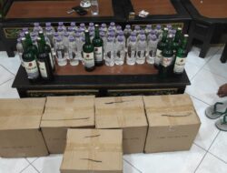 Polres Bondowoso Dalam Operasi Pekat Berhasil Ungkap Peredaran Miras Oplosan