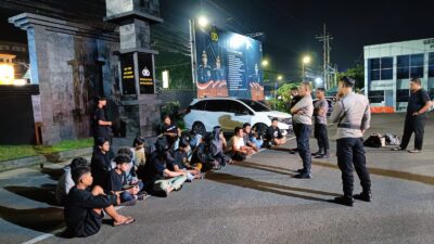 Polisi Amankan Belasan Sepeda Motor Diduga Untuk Bali di Kota Malang