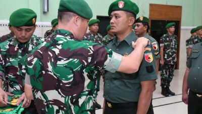 Dandim 0822 Bondowoso Lantik Anggota Bintara Dan Tamtama Naik Pangkat Periode 01-04-2023