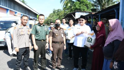 Dandim 0822 Bondowoso Hadiri Lounching Bantuan Pangan Beras