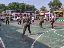 TNI-Polri Bondowoso Kompak Dengan Olah Raga Bersama