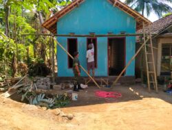 Satgas TMMD 116 Bondowoso, Mulai Pengecatan RUTILAHU