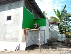 Di Perbaiki Satgad TMMD 116 Bondowoso, Mushola Siap Digunakan Warga