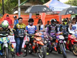 HUT Ke-77 Bhayangkara, Dandim 0822 Bondowoso Hadiri Road Race Kapolres Cup 2023