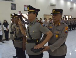 Kapolres Bondowoso Pimpin Sertijab, Kasat dan Kapolsek di Lingkup Polres Bondowoso