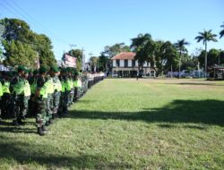 Dandim 0822 Bondowoso Dan Jajaran Ikuti Apel Gelar Pasukan Kesiapsiagaan KARHUTLA