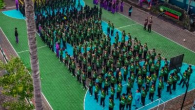 Antusias Siswa-siswi Mengikuti Pra-MPLS SMK Manbaul Ulum Muncar Banyuwangi