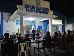 Sat Lantas Polres Bondowoso Adakan Kegiatan Ngopi Bareng Dengan Anggota Klub Motor