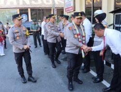 Berikan Motivasi Personel di Jajaran, Kapolda Jatim Kunjungi Polres Nganjuk