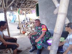 Terus Jaga Hubungan Baik, Serda Sutono Melaksanakan Komsos Dengan Warga Binaan