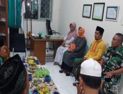 Komsos Sertu Kunaidi Dengan Guru, Bahas Tentang Kedisiplinan