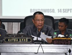 Rapat Paripurna Nota Penjelasan Bupati Bondowoso Terhadap Peraturan Daerah Tentang Perubahan APBD Tahun Anggaran 2023
