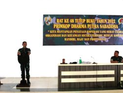 Yonif Raider 514/SY Kostrad Laksanakan Kegiatan Rapat Anggota Tahunan Ke 48 Tutup Buku Tahun 2022