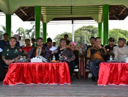 Dandim 0822 Bondowoso Hadiri Serah Terima Kirab Pemilu 2024