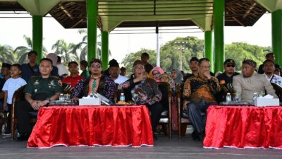 Dandim 0822 Bondowoso Hadiri Serah Terima Kirab Pemilu 2024