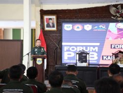 Begini Pesan Dandim 0822 Bondowoso di Pengukuhan Forum Pengurangan Resiko Bencana