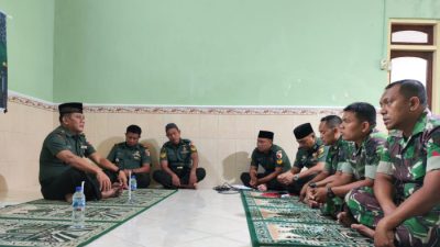Peringati Maulid Nabi Muhammad SAW 1445 H Secara Sedehana Di Kodim 0822 Bondowoso