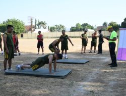 Mengetahui Kemampuan Fisik, Kodim 0822 Bondowoso Gelar Tes Kesempatan Jasmani